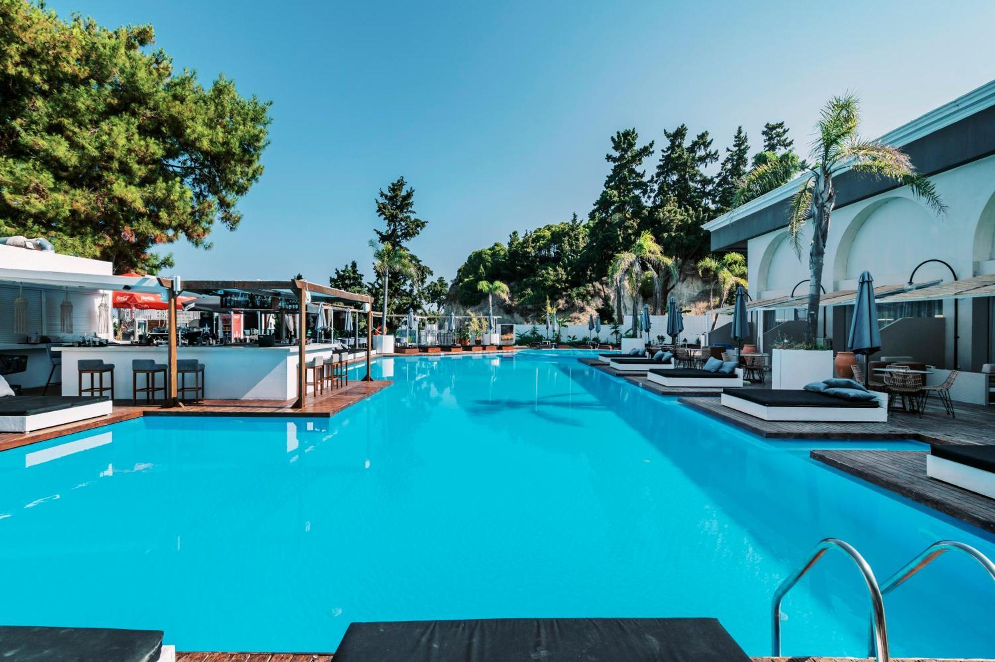 Bamboo Suites Hotel Ialisos Exterior foto